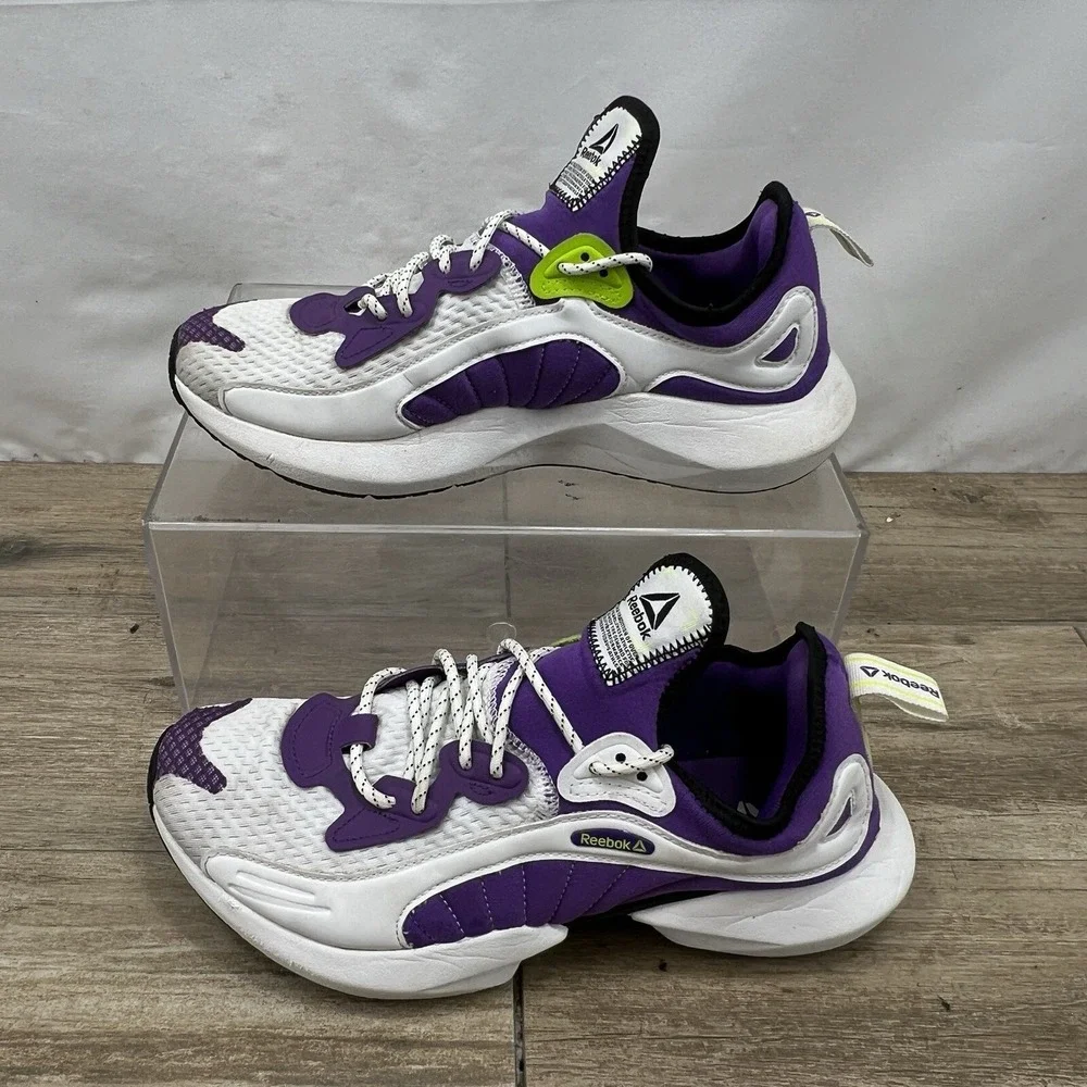Reebok Sole Fury 00 DV9250 Womens Size 9.5 White/Purple - Picture 4 of 10